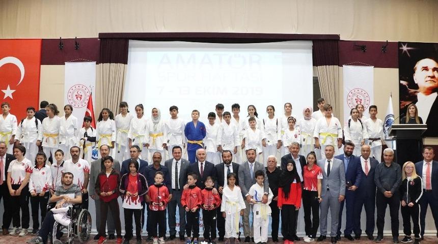 Karaman&rsquo;da amat&ouml;r spor haftası etkinlikleri