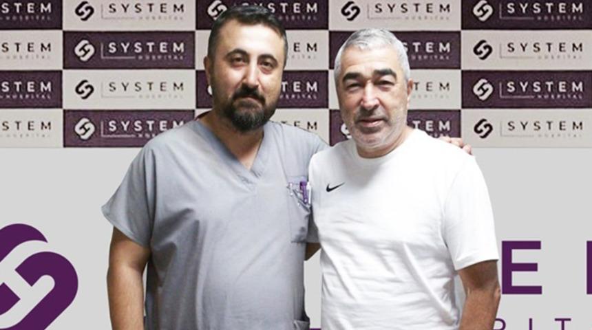 Samet Aybaba sağlık kontrolünden geçti