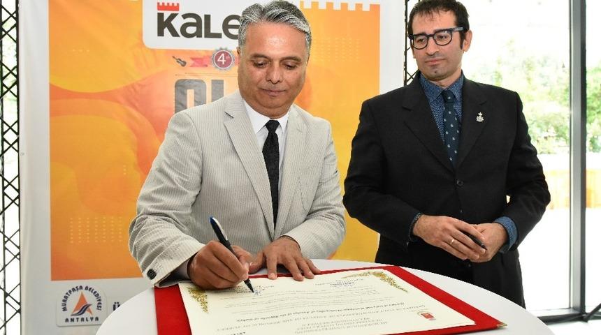 Muratpaşa ve Grada Belediyesi arasında iyi niyet protokol&uuml; imzalandı