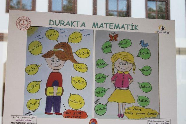 Durakta Matematik Projesi &Ccedil;ankırı&rsquo;da hayata ge&ccedil;irlidi 1
