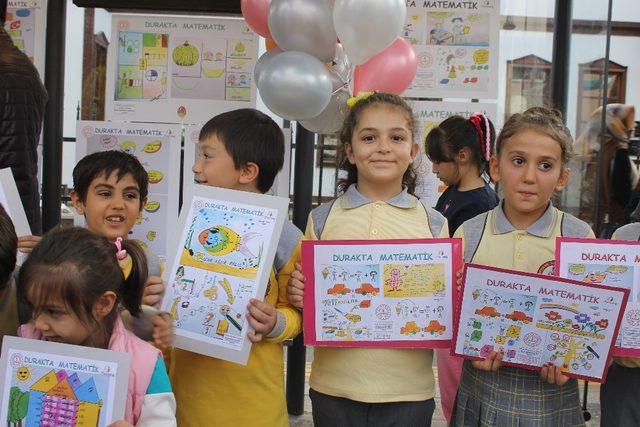 Durakta Matematik Projesi &Ccedil;ankırı&rsquo;da hayata ge&ccedil;irlidi 2