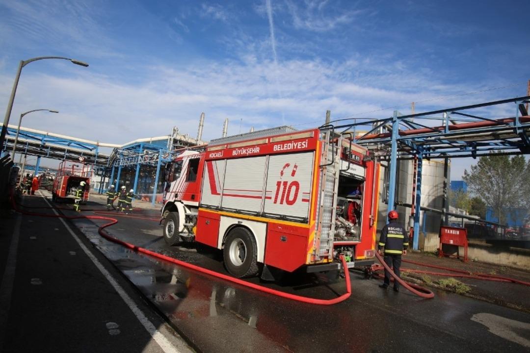 KORDSA&rsquo;da kimyasal sızıntı tatbikatı yapıldı