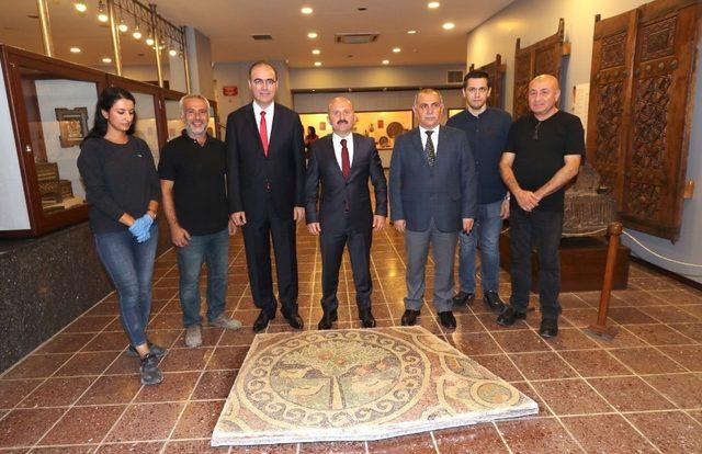 18 asırlık ’elmalı mozaik’ Amasya’nın sembollerinden olacak