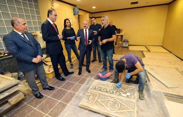 18 asırlık ’elmalı mozaik’ Amasya’nın sembollerinden olacak