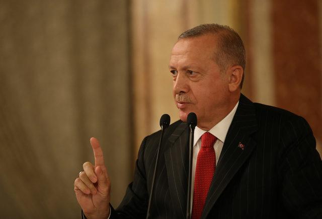 Cumhurbaşkanı Erdoğan: Bize sağdan soldan şu anda tehditler geliyor