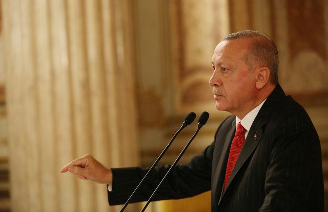 Cumhurbaşkanı Erdoğan: Bize sağdan soldan şu anda tehditler geliyor