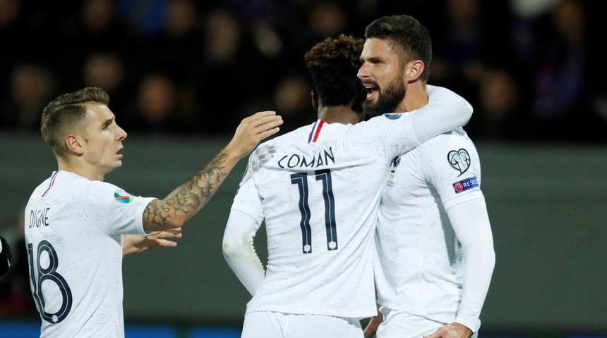 İzlanda 0 - 1 Fransa (EURO 2020 Elemeleri)