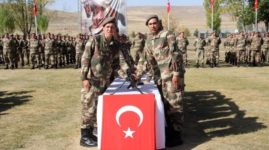 Bedelli askerler yemin etti