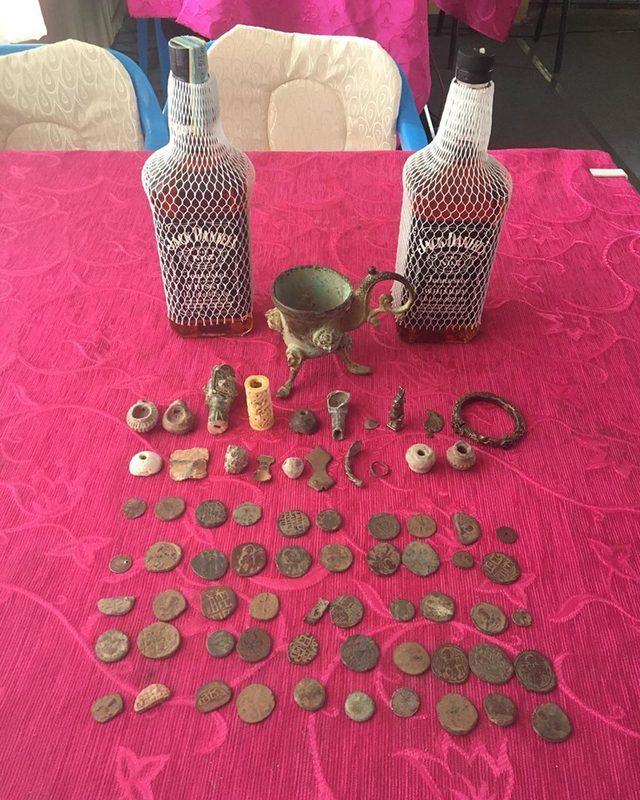 Adıyaman'da 71 parça tarihi eser ele geçirildi