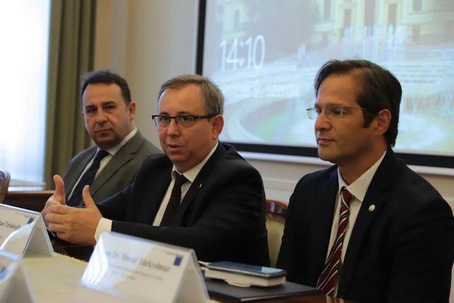 Trakya Üniversitesi Rektörü Tabakoğlu Macaristan’da temaslarda bulundu