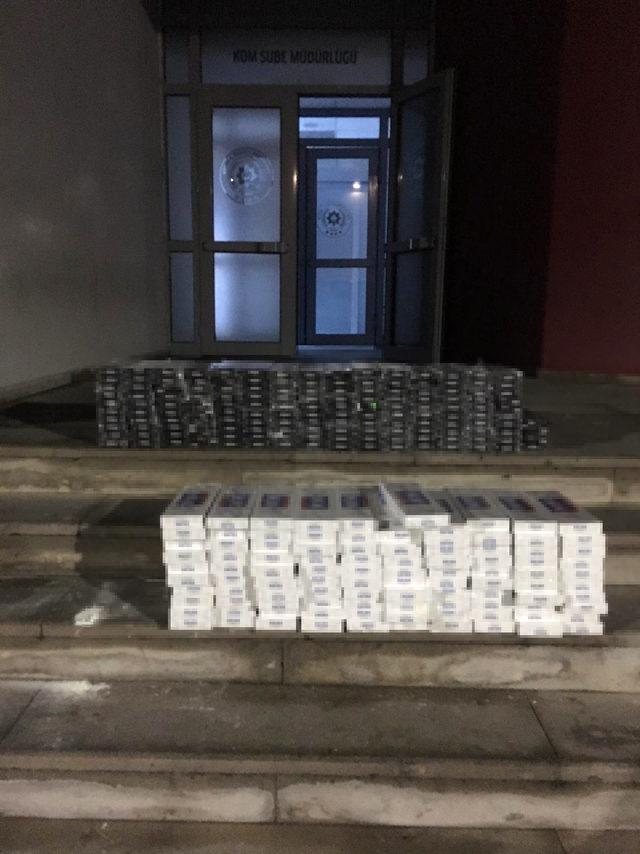 Adana'da 2 bin 550 paket kaçak sigara ele geçirildi