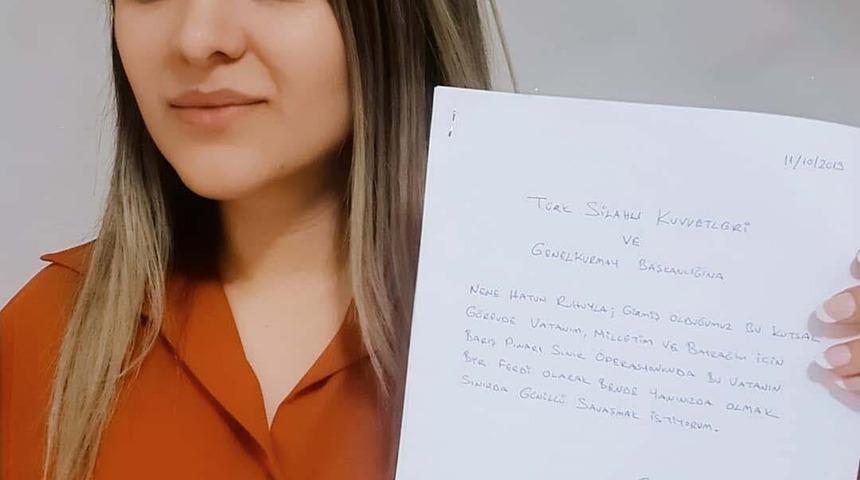 1 &ccedil;ocuk annesi, harekata katılmak i&ccedil;in başvurdu