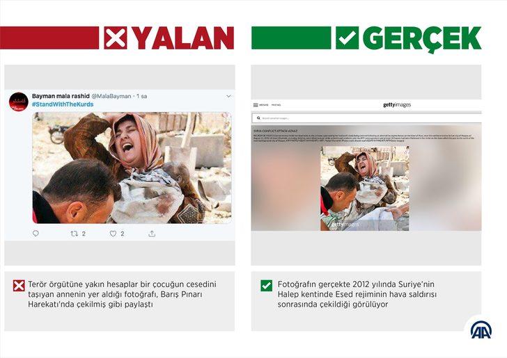 Terör yanlıları manipülasyona devam ediyor... Şimdi de AA'nın fotoğraflarını kullandılar G3