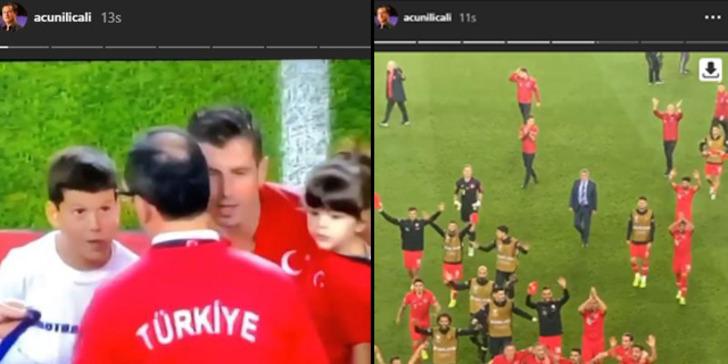 Acun lıcalı, milli coşkuyu böyle yaşadı! G1