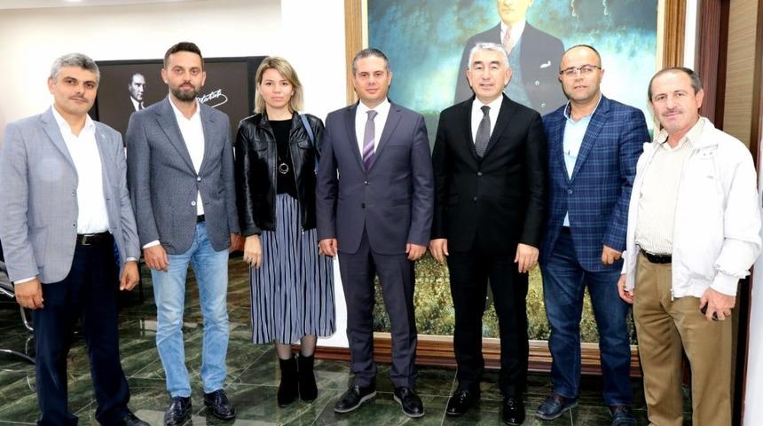 AK Parti Çanakkale İl Başkanlığından Emniyet Müdürü Karaduman’a ziyaret