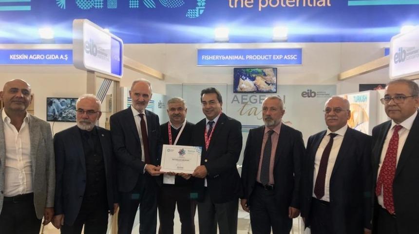 Türk su ürünleri ve hayvansal mamulleri Köln’deki Anuga Fuarında