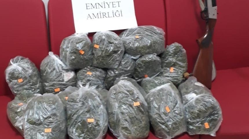 İkizce&rsquo;de uyuşturucu operasyonu