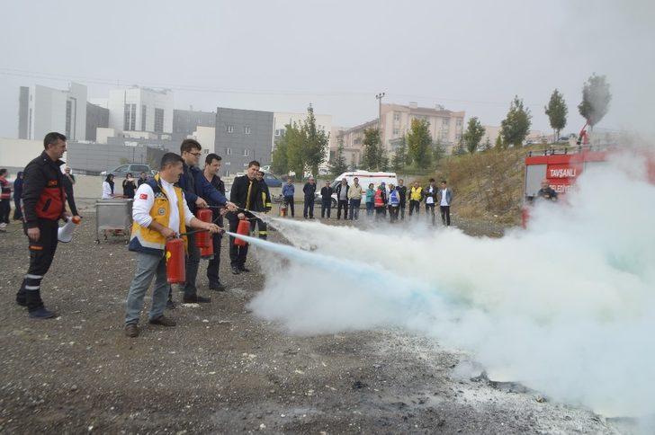 Hastanede gerçeği aratmayan tatbikat G3