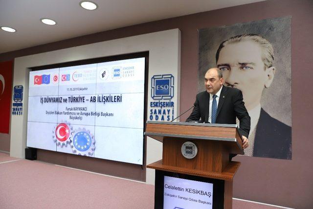ESO&rsquo;da &rsquo;İş D&uuml;nyası ve T&uuml;rkiye-AB İlişkileri&rsquo; toplantısı 3
