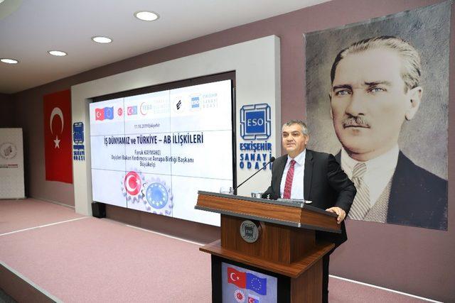 ESO&rsquo;da &rsquo;İş D&uuml;nyası ve T&uuml;rkiye-AB İlişkileri&rsquo; toplantısı 4