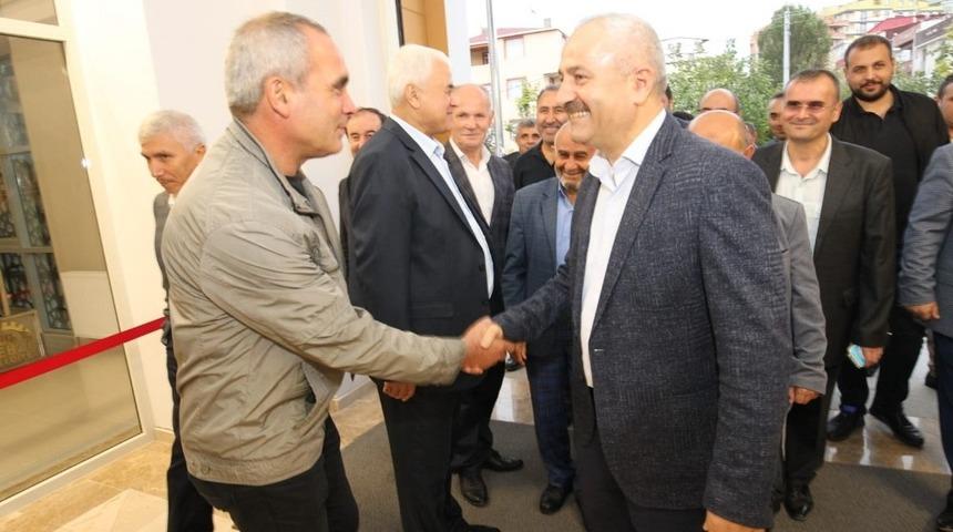 Başkan B&uuml;y&uuml;kg&ouml;z Arap&ccedil;eşmeyi dinledi