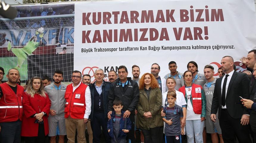 Trabzonspor'dan kan bağışı kampanyasına destek