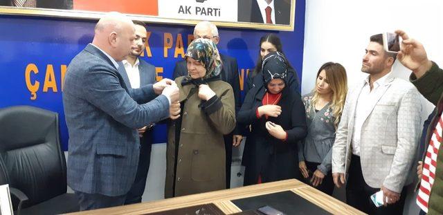 Çamaş’ta AK Parti’ye 750 yeni üye