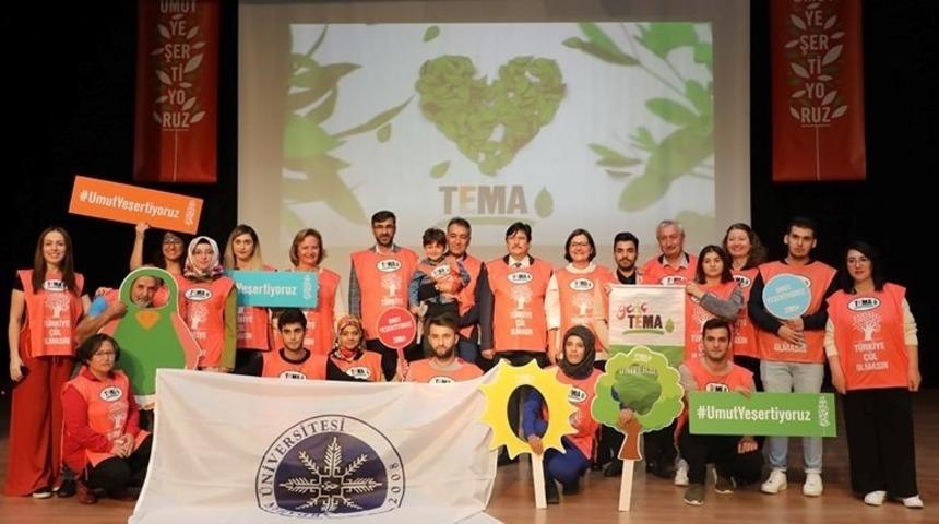 Vali Oktay Çağatay ve Belediye Başkanı Nesrullah Tanğlay TEMA Vakfı bölgesel gönüllü toplantısına katıldı