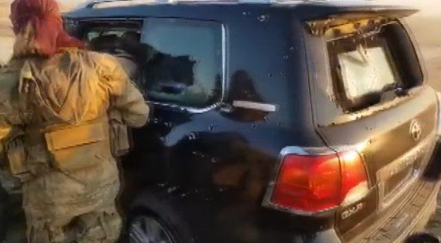 SMO, 'Dur' ihtarına uymayan aracın sürücüsü PKK/YPG şüphelisini etkisiz hale getirdi
