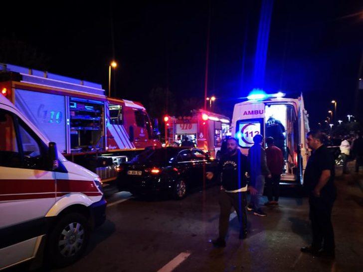 Lüks araç bu hale geldi! İstanbul'da dehşete düşüren kaza! G4