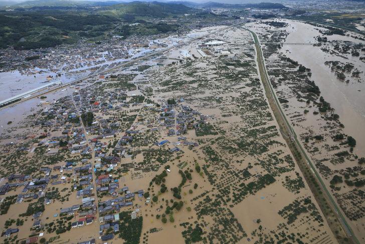 Japonya'da Hagibis Tayfunu'nda ölü sayısı yükseldi! Çarpıcı fotoğraflar  G4