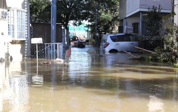 Japonya'da Hagibis Tayfunu'nda ölü sayısı yükseldi! Çarpıcı fotoğraflar  G5