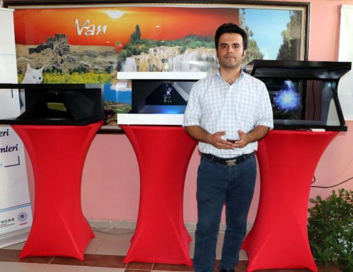 Van'da İranlı mühendis 3 boyutlu hologram cihazı üretti G2