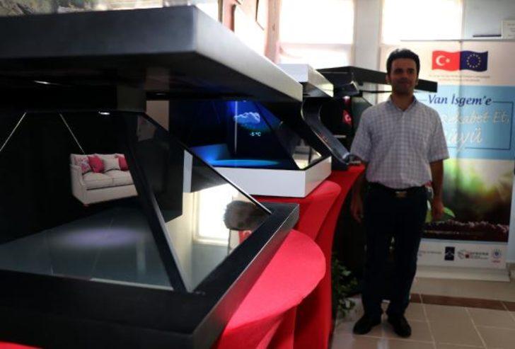 Van'da İranlı mühendis 3 boyutlu hologram cihazı üretti G4