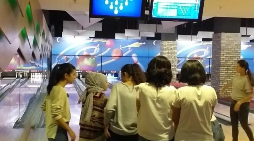 Kız &ccedil;ocukları eğlendi