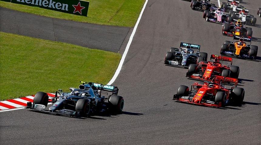 Japonya'da zafer Valtteri Bottas'ın