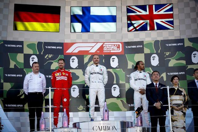 Japonya Grand Prix&rsquo;si Valtteri Bottas&rsquo;ın 1