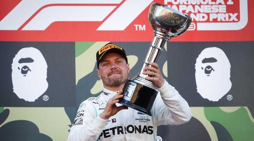 Japonya Grand Prix&rsquo;si Valtteri Bottas&rsquo;ın