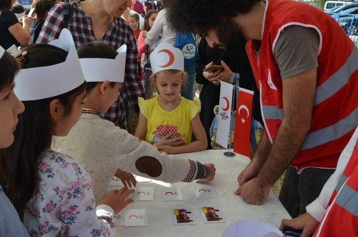 Çocuk yetenek şenliğine Türk Kızılay çadırı damga vurdu G5