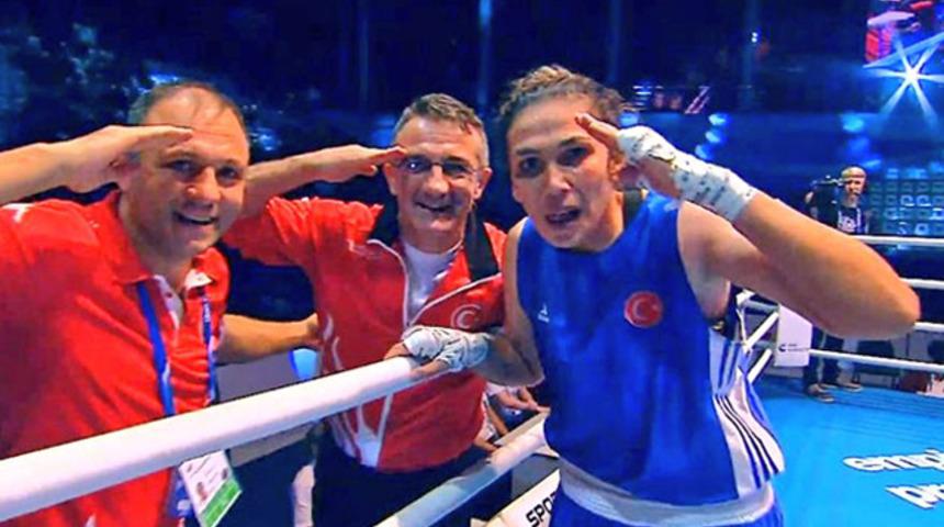 Milli boksör Elif Güneri ikinci oldu