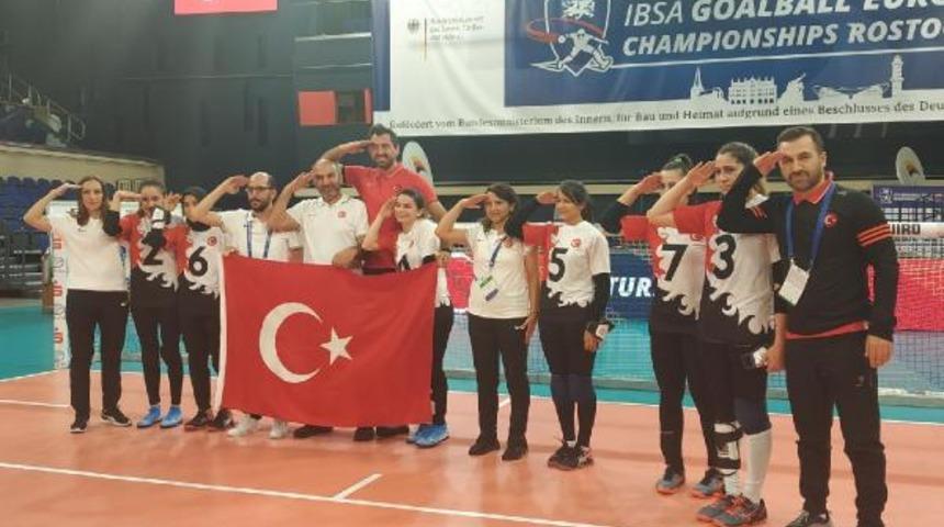 Golbol Kadın Milli Takımı Avrupa şampiyonu oldu