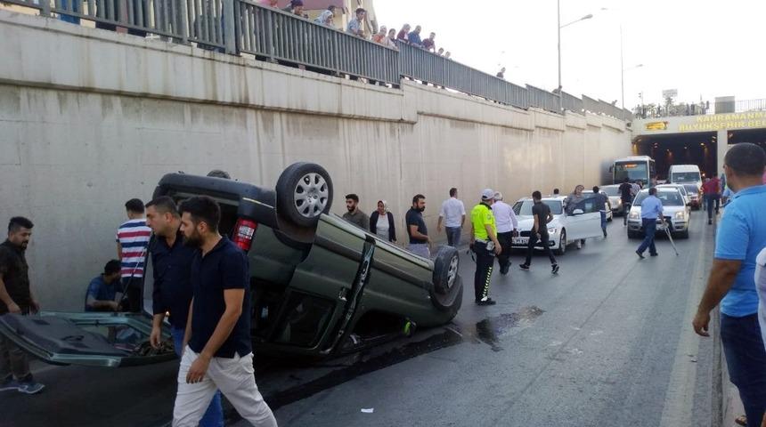 Kahramanmaraş&rsquo;ta trafik kazası: 5 yaralı