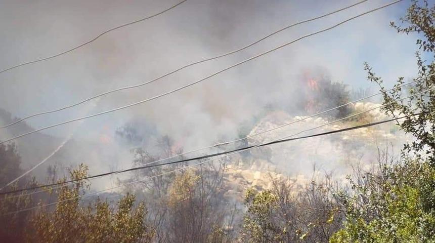 Samandağ&rsquo;da &ccedil;ıkan yangın kontrol altına alındı