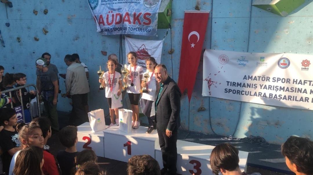 Tırmanma yarışları yapıldı