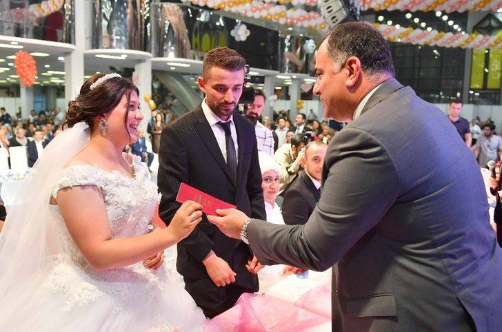 Ankara Büyükşehirden 219 çifte toplu nikah töreni G2