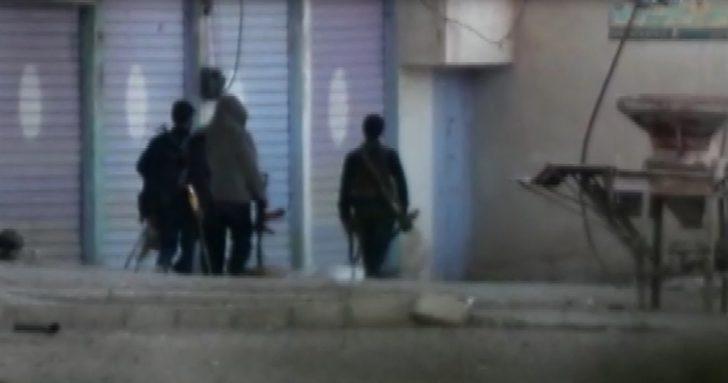 Resulayn'daki teröristlerin çekilme anları böyle görüntülendi G1