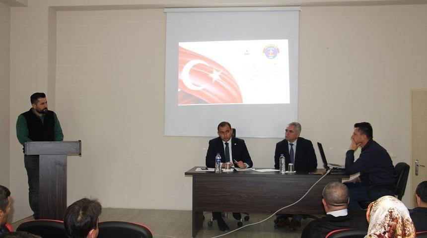 Dumlupınar’da uyuşturucu ile mücadele toplantısı