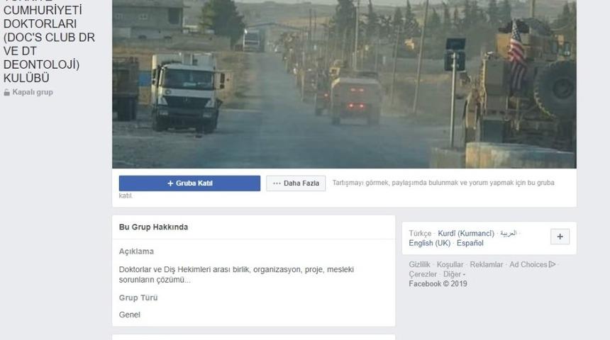 T&uuml;rkiye&rsquo;nin en b&uuml;y&uuml;k doktor kul&uuml;b&uuml;nden "Barış Pınarı Harekatı"na destek, TTB&rsquo;ye eleştiri