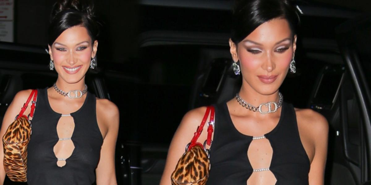 Bella Hadid 23'&uuml;nc&uuml; yaş g&uuml;n&uuml;nde! S&uuml;tyensiz tercih