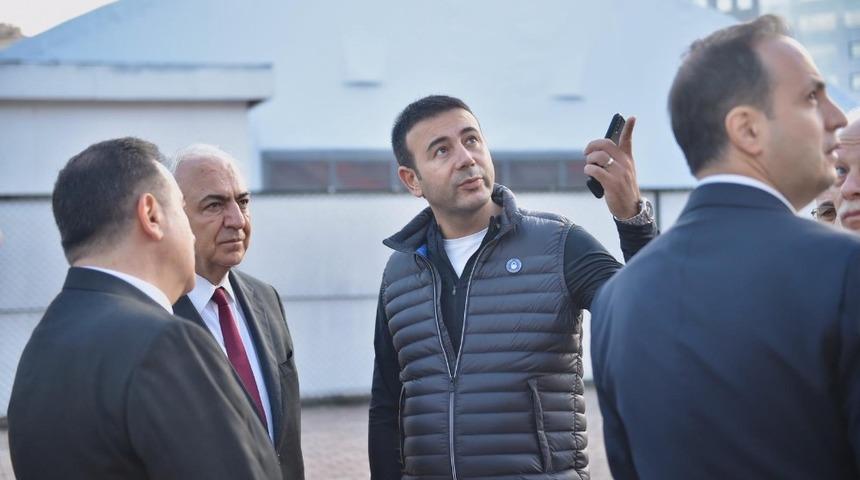 Başkan Akpolat, Levent Mahallesi&rsquo;nde incelemelerde bulundu